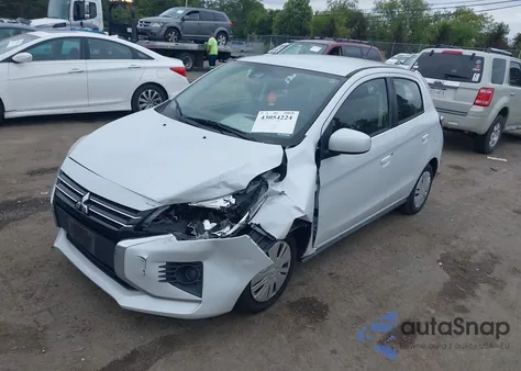 2021 Mitsubishi Mirage Carbonite Edition/Es/Le from USA, damaged, VIN ML32AUHJ4MH002631